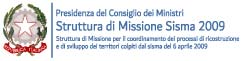 Logo Struttura di Missione Sisma 2009